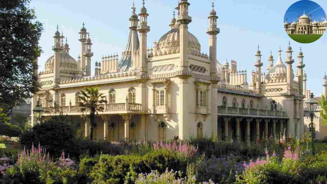 which of the following best describes the romantic architecture at the royal pavilion in brighton?