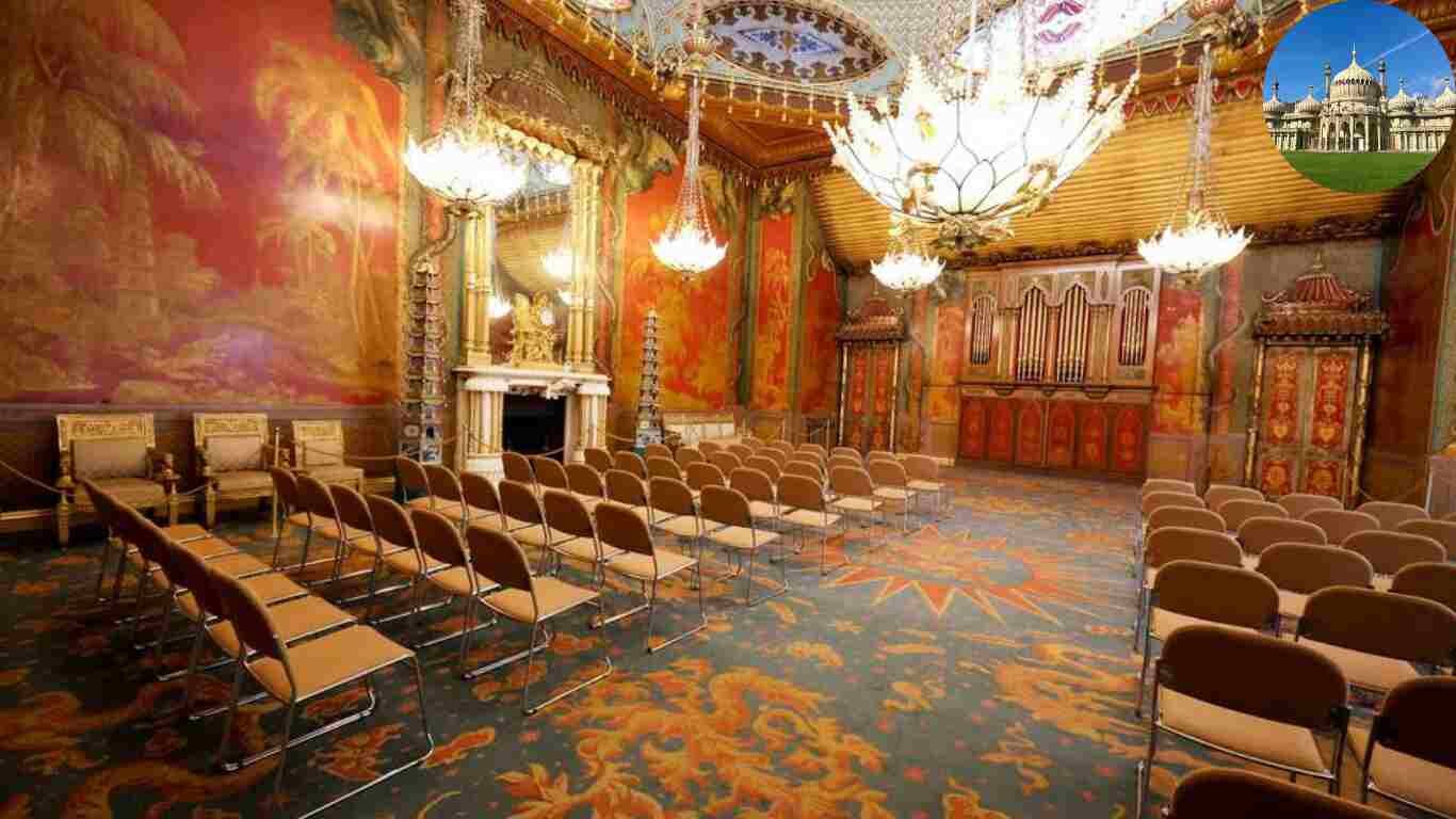 which of the following best describes the romantic architecture at the royal pavilion in brighton?