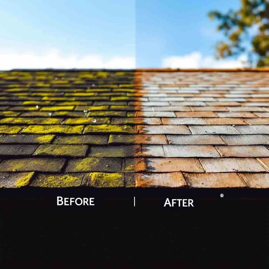 should i power wash my roof house