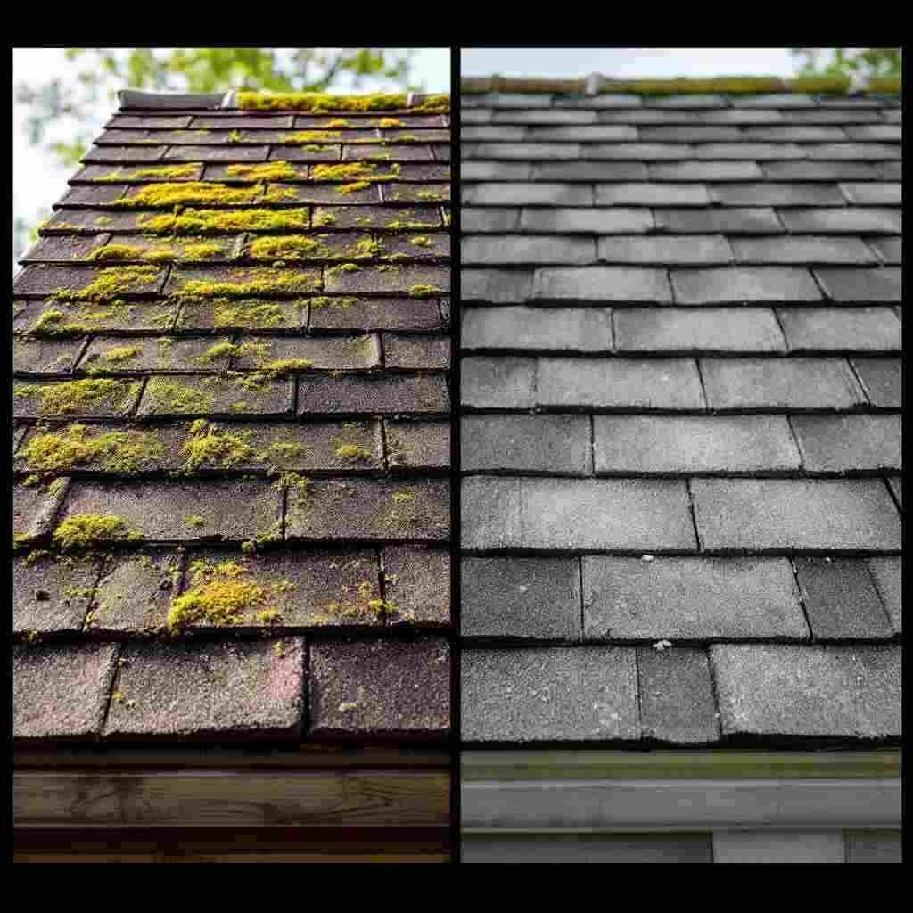 What is the best way to power wash your house roof safely? should i power wash my roof house