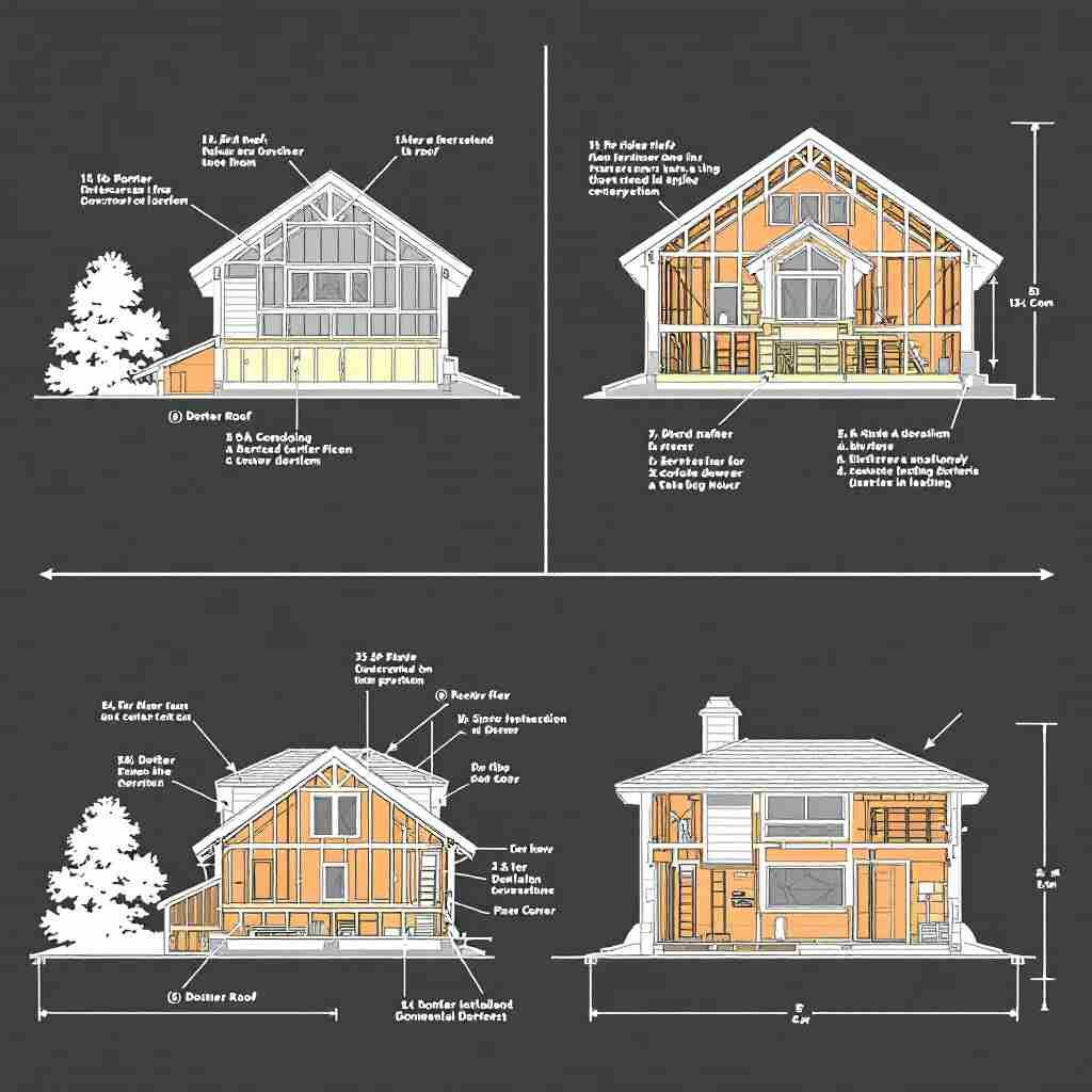 how to add a dormer to a roof house