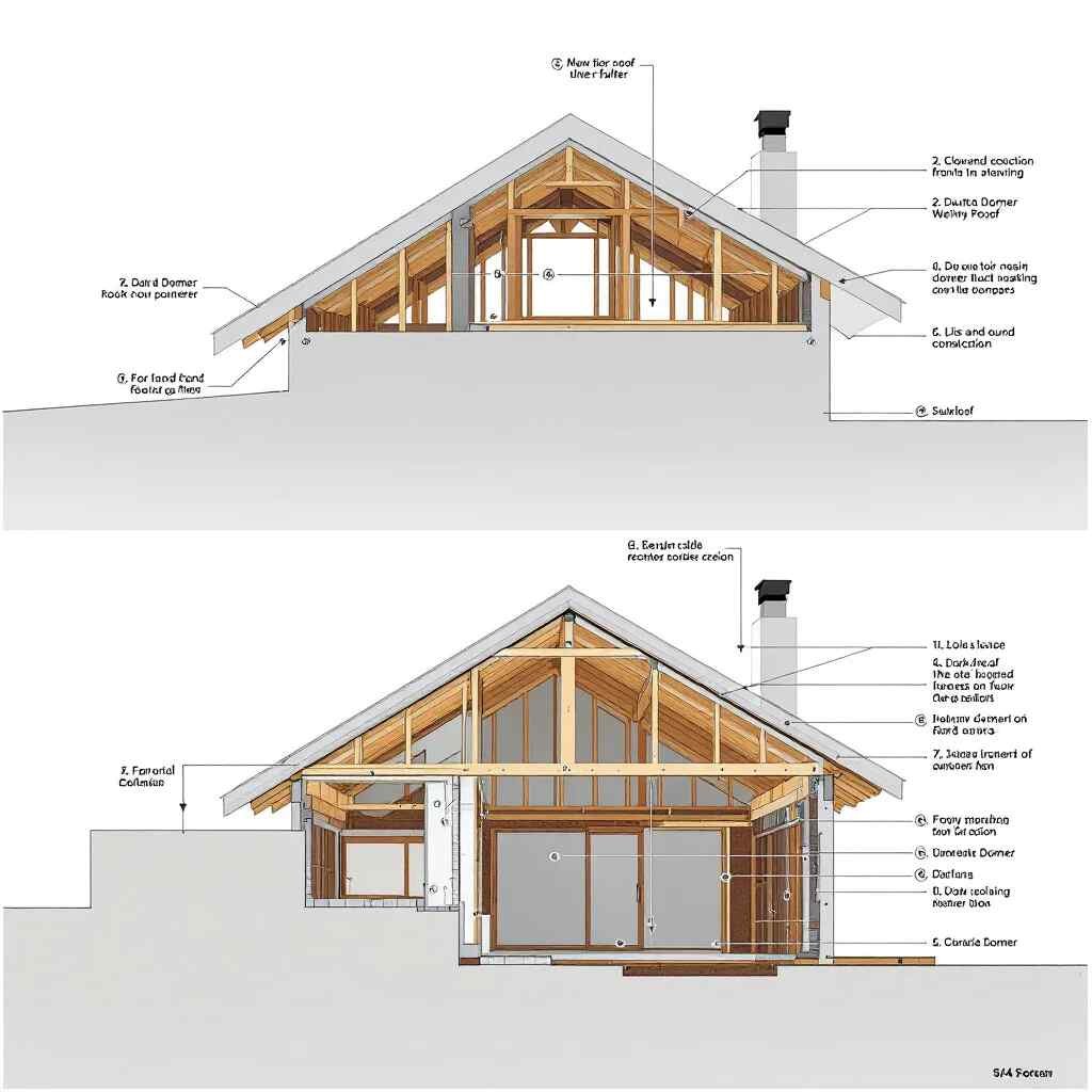how to add a dormer to a roof house