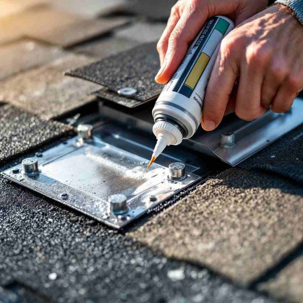 how do i stop my roof vent from leaking