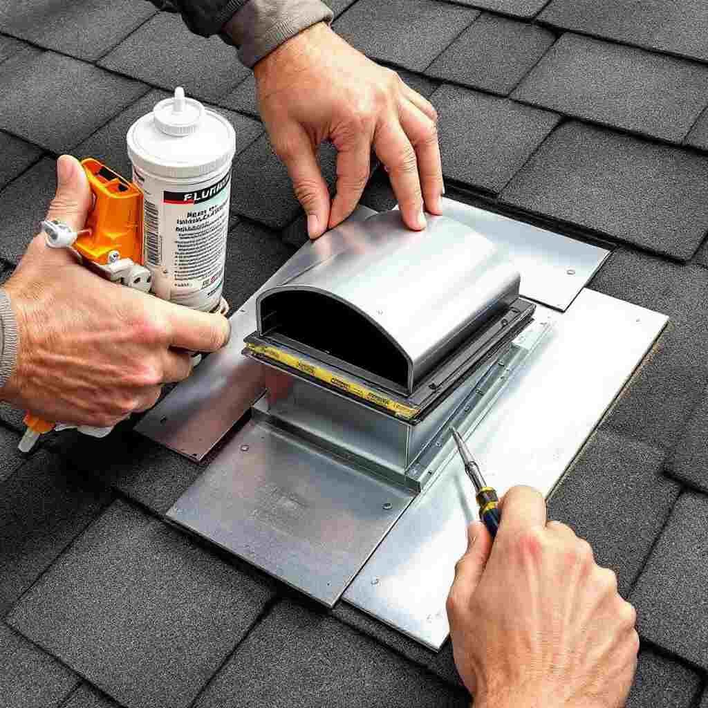 how do i stop my roof vent from leaking