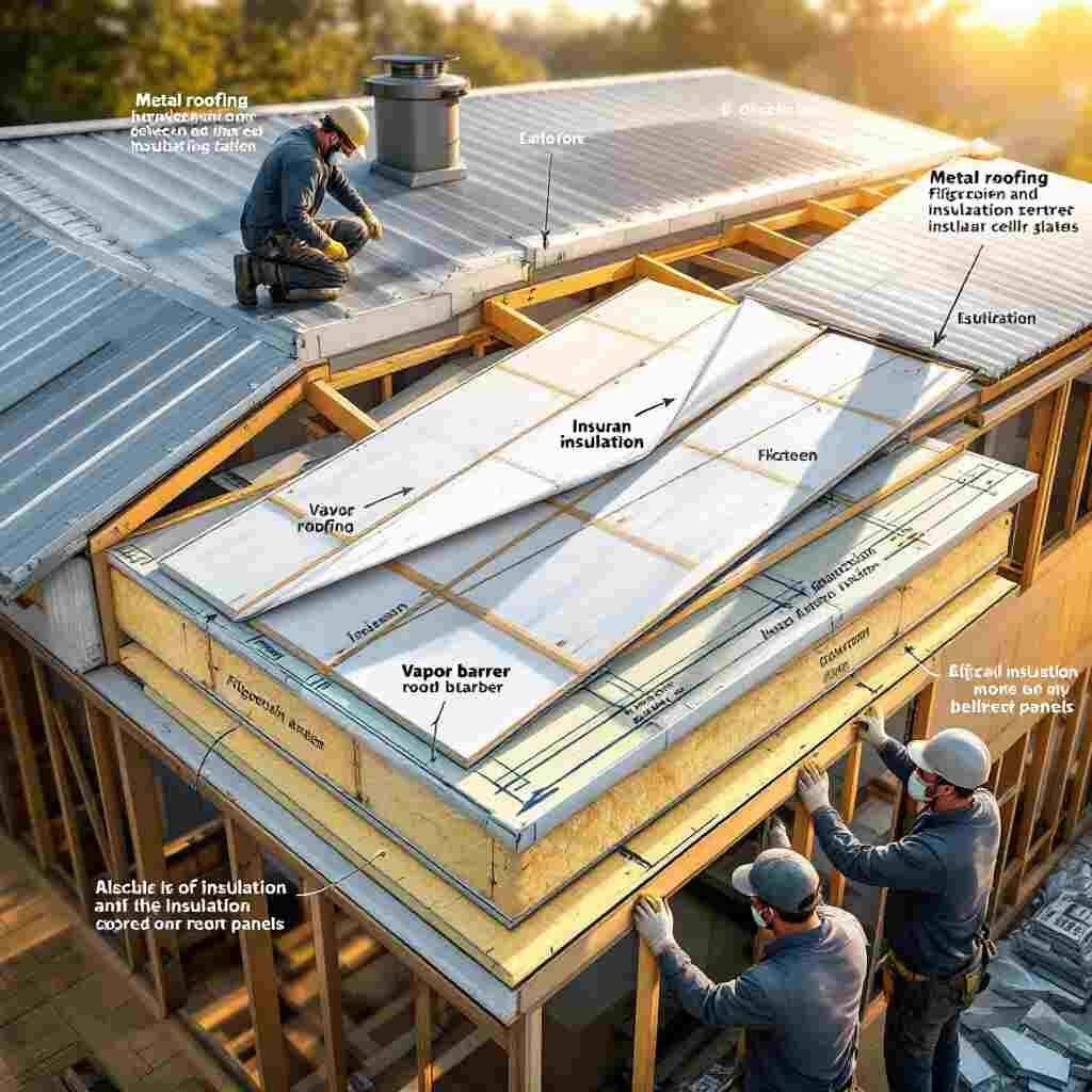 how to insulate a mobile home roof