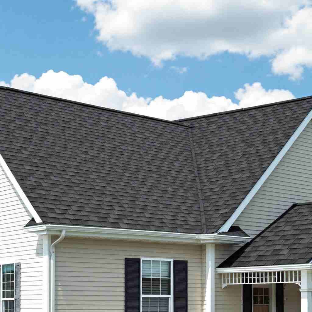 what is the most common roof shingle house