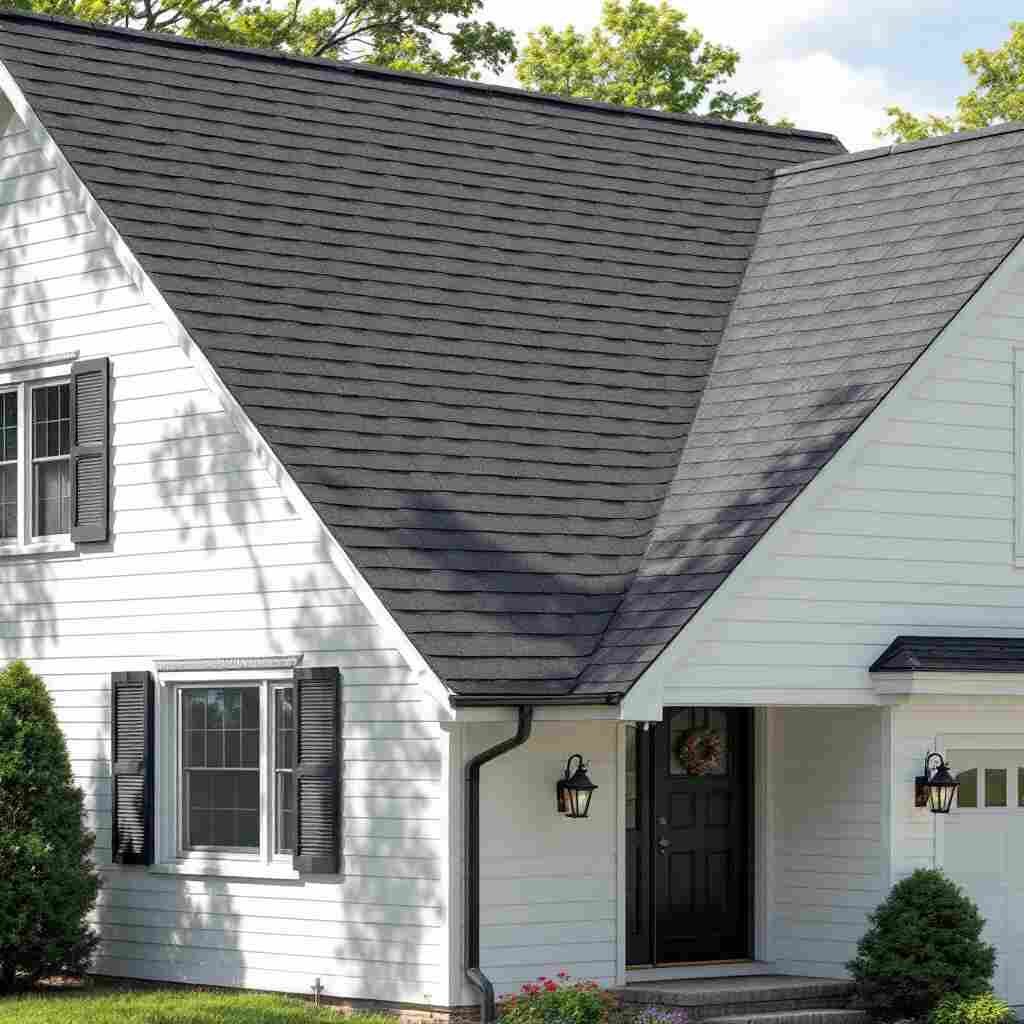 what is the most common roof shingle house