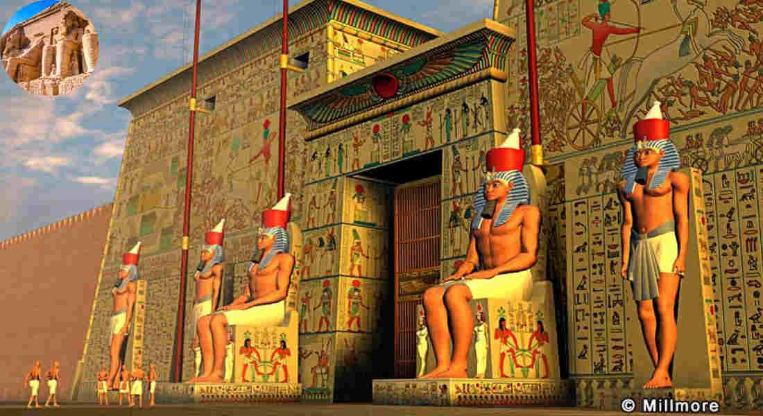 how did ramses ii influence egyptian house architecture