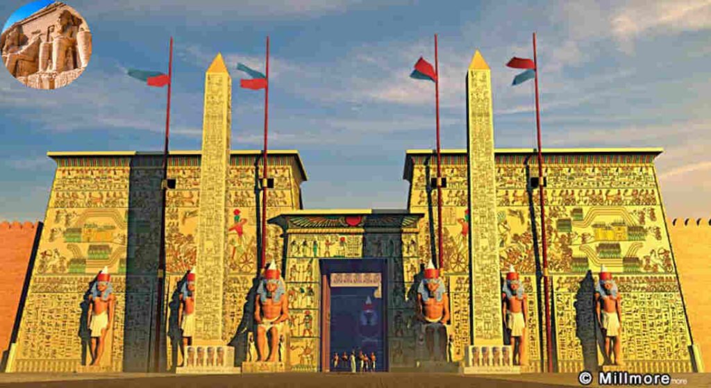 how did ramses ii influence egyptian house architecture