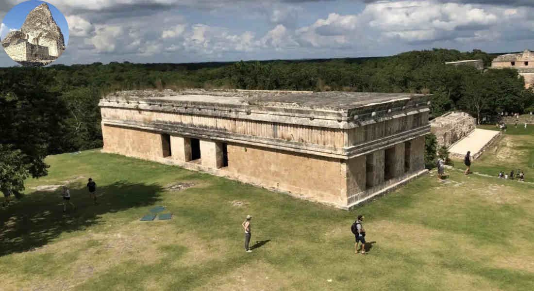 what discovery best informs our understanding of the ceremonial usage of maya palace house architecture?