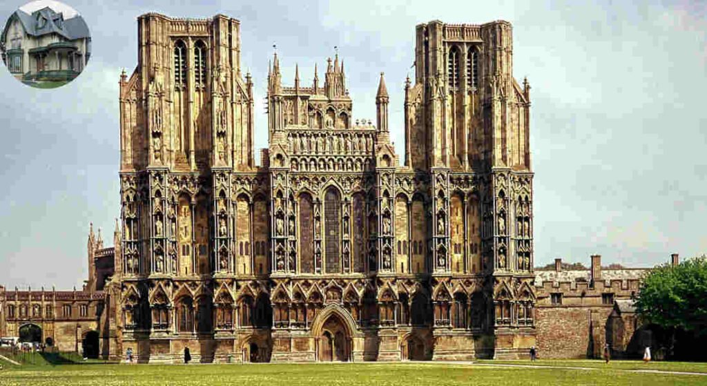 what does it mean to say that gothic home architecture was disseminated?