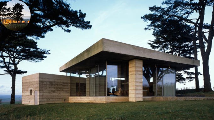 which of these buildings is considered secular home architecture?