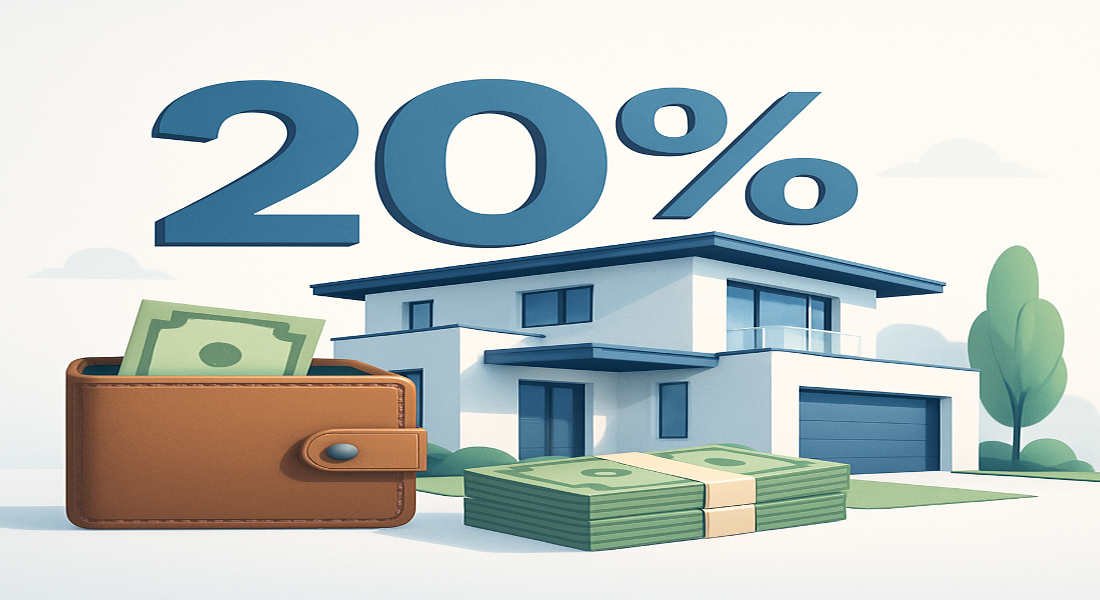 what is average deposit for a house