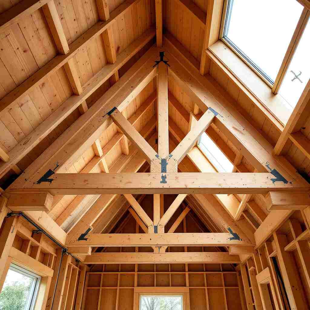 how far can house roof trusses span