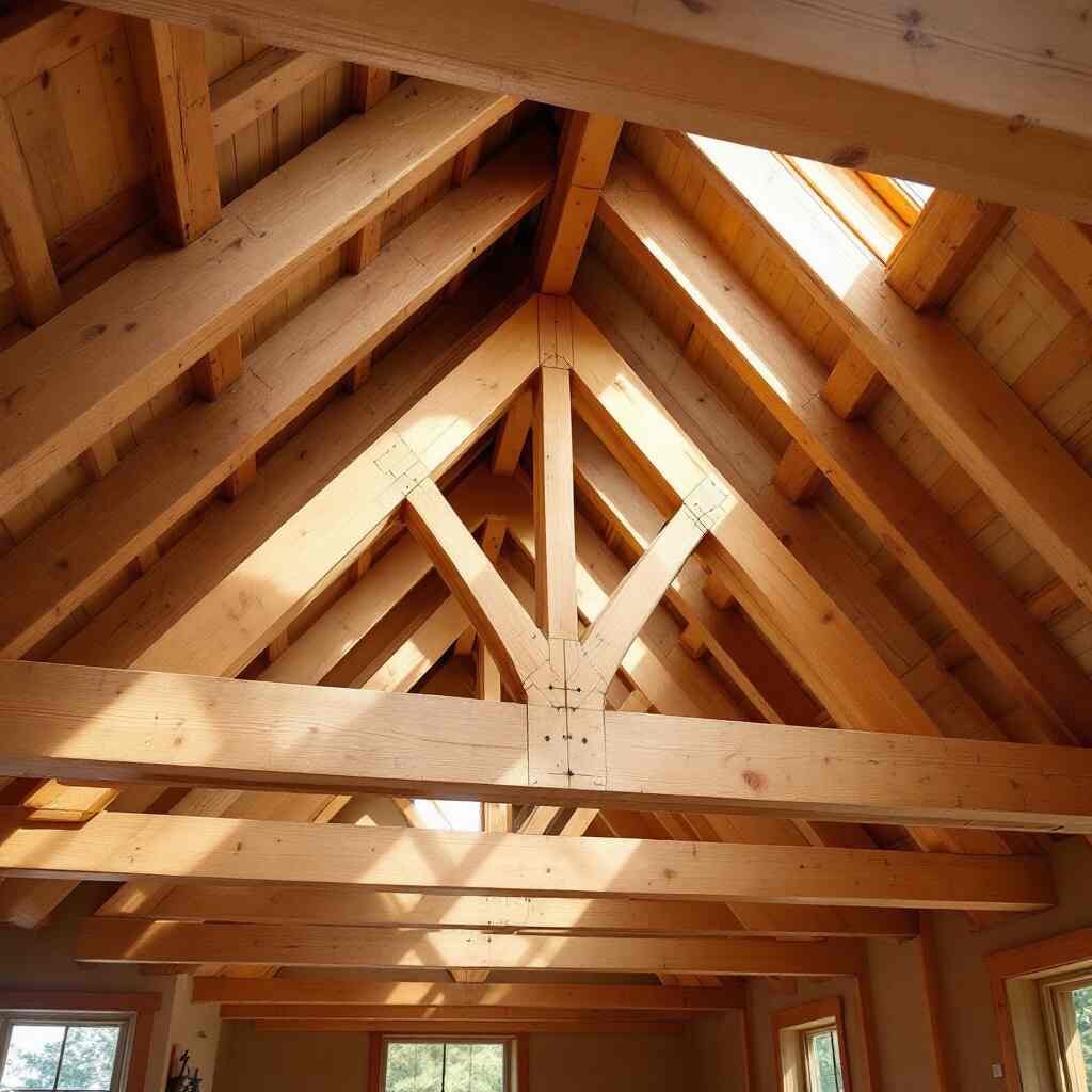 how far can house roof trusses span