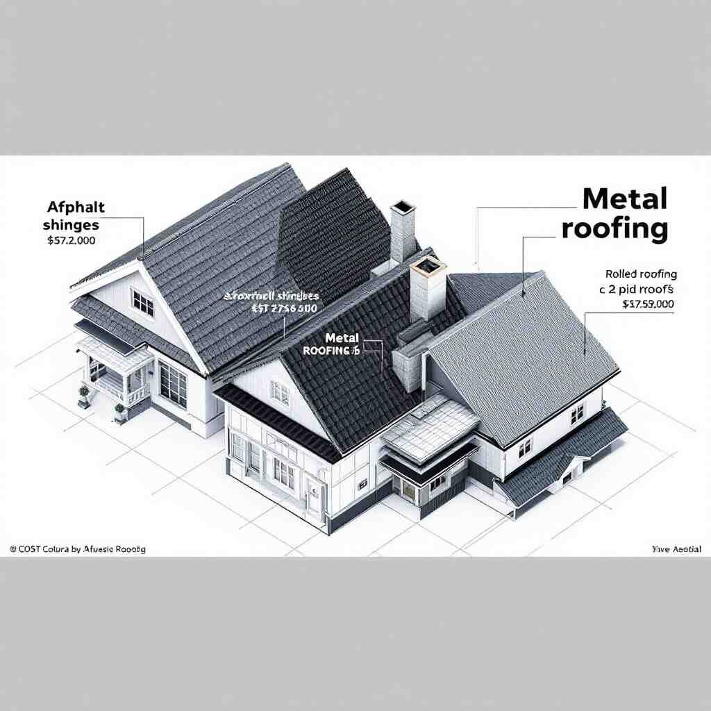 what is the cheapest house roof to build