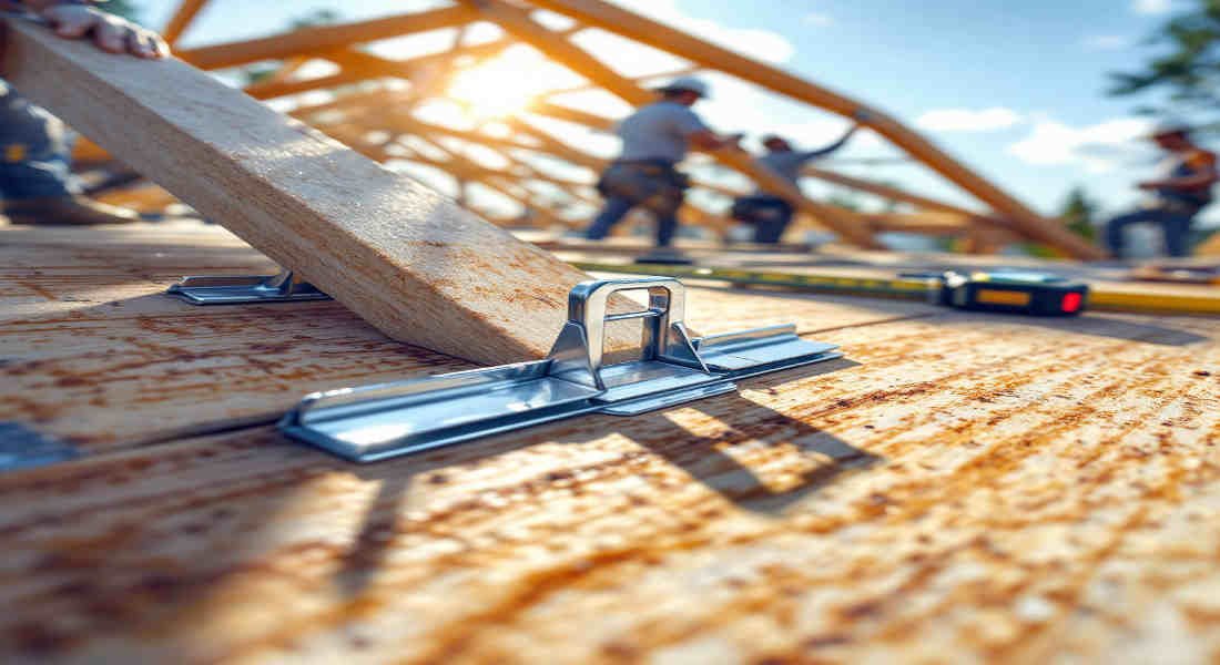 are h-clips required for house roof sheathing