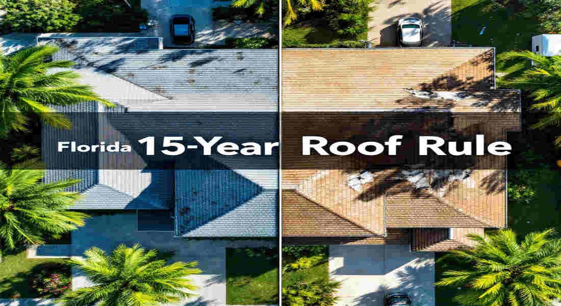 what is the 15 year house roof rule in florida?