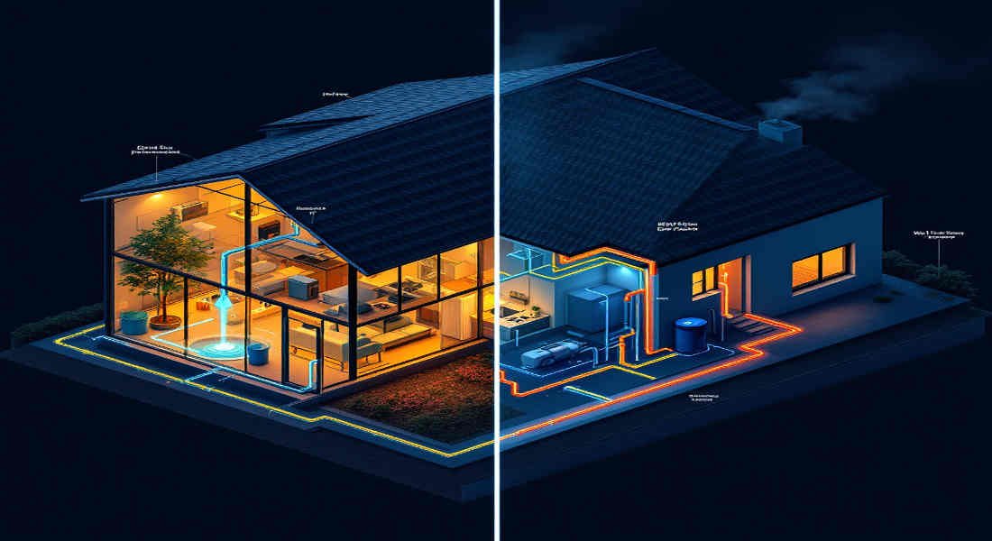 does home plumbing work during a power outage