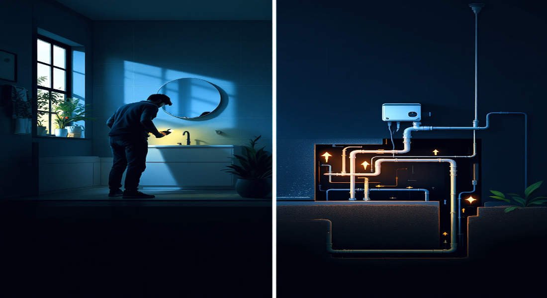 does home plumbing work during a power outage