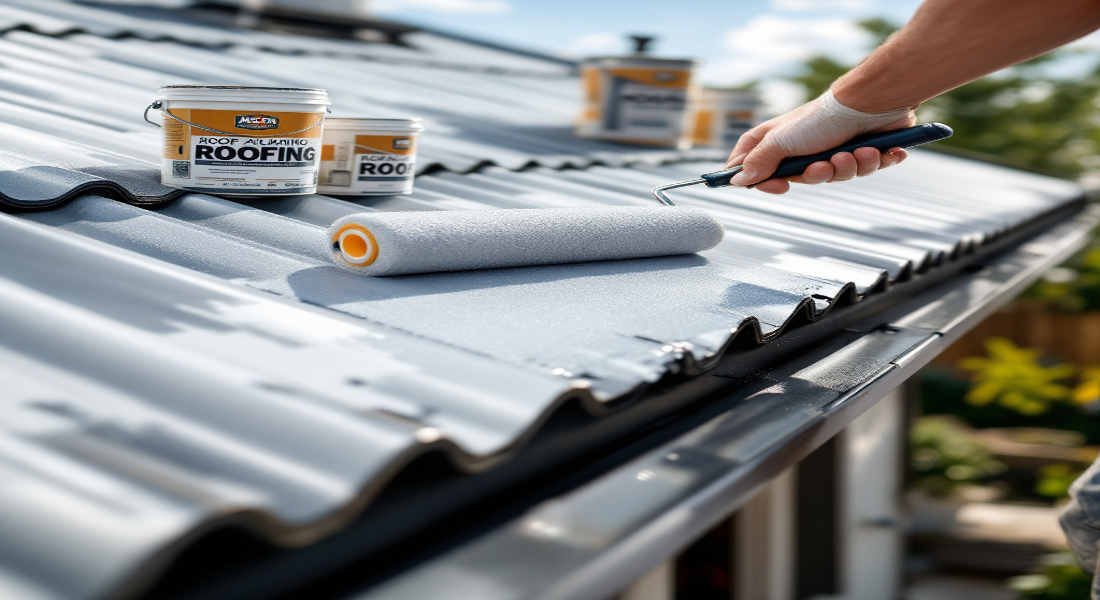 can you paint aluminum house roof