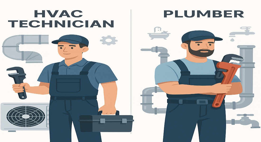 does hvac or home plumbing pay more