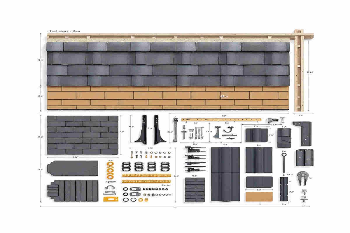 how many rockets for stone home roof