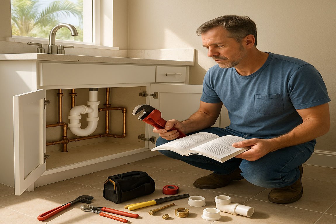 can a homeowner replace plumbing system in florida