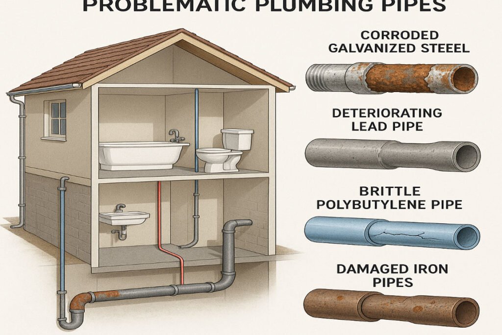 How to Identify Bad House Plumbing Pipes what house plumbing pipes are bad