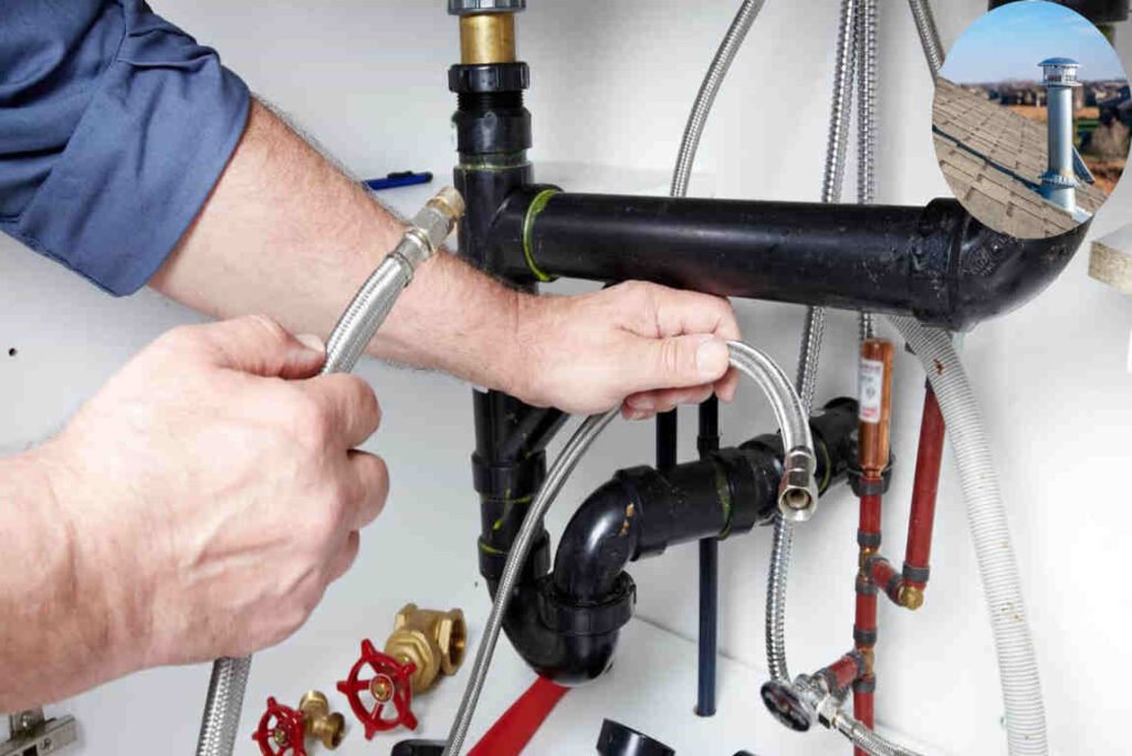 where is plumbing vent house located