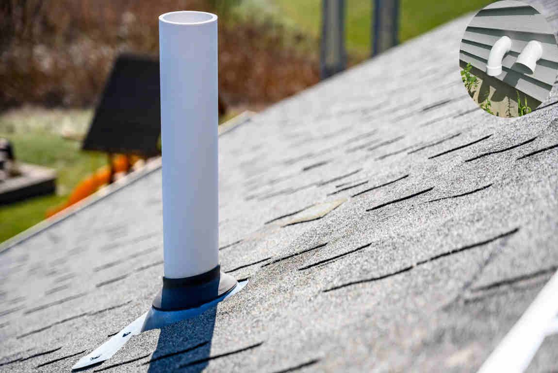 where is plumbing vent house located