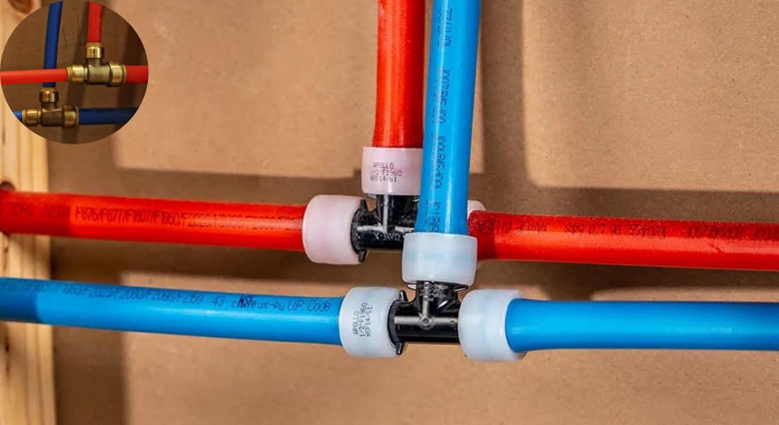 can pex house plumbing freeze