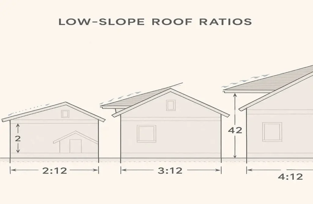 Low-Slope Roof Ratios Every House Owner Should Know