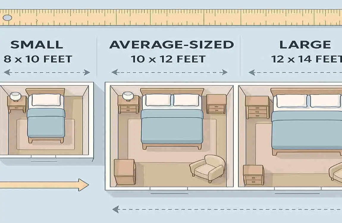How Big Is an Average Bedroom? Essential Size Guide for Comfortable and Functional Home Living