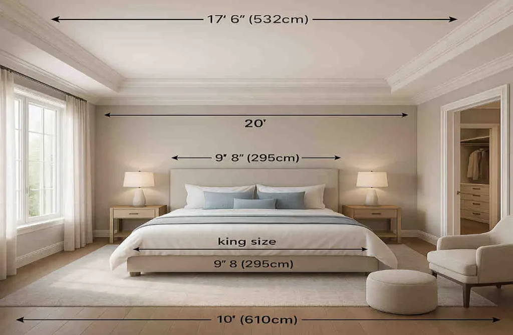 Master Bedroom Size Guide style: What Is the Typical Size for a Spacious House Retreat?