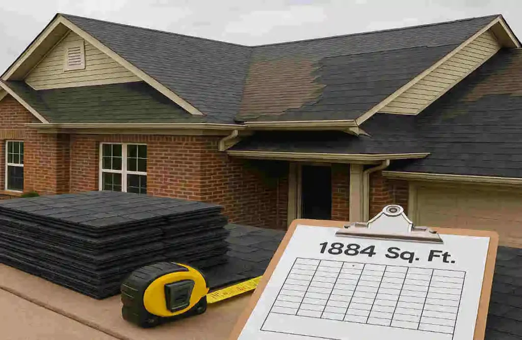 Shingle Needed for an 1884 Sq Ft Roof: Never Overbuy or Under-Estimate Your Home Project