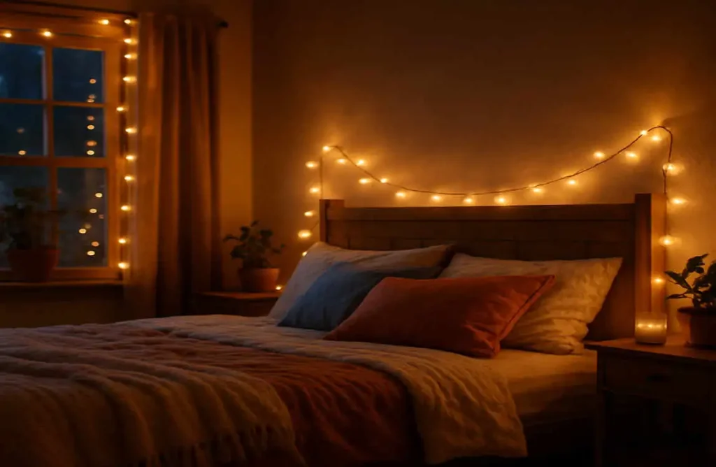 Are Fairy Lights in Bedroom a Must-Have for Creating Warm, Inviting Home Interiors?