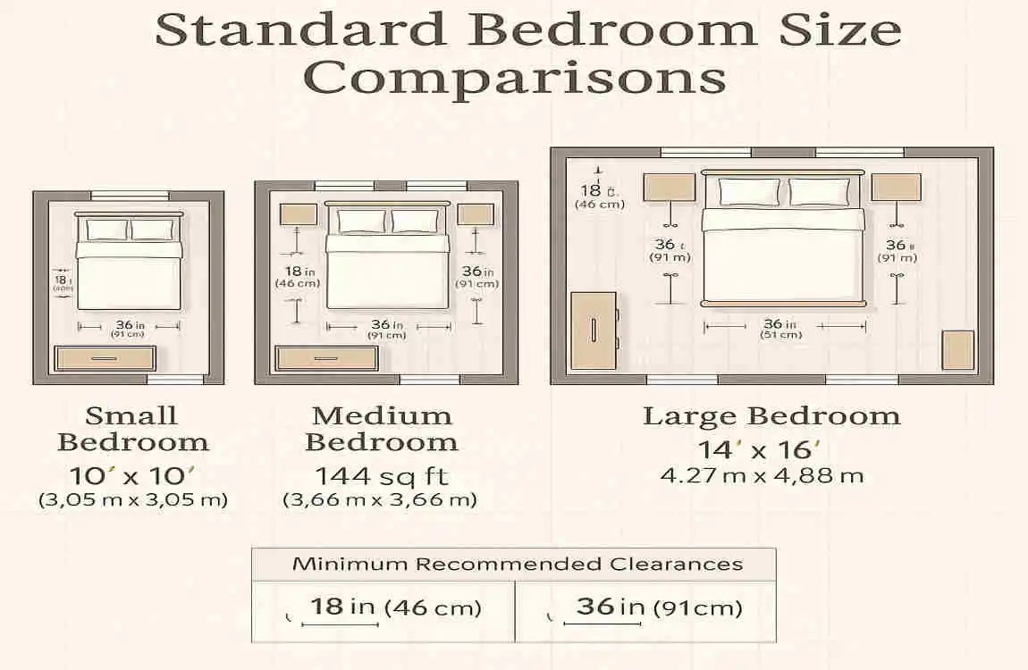 How Big Is the Average Bedroom? Essential Size Guide for Comfortable and Stylish Homes
