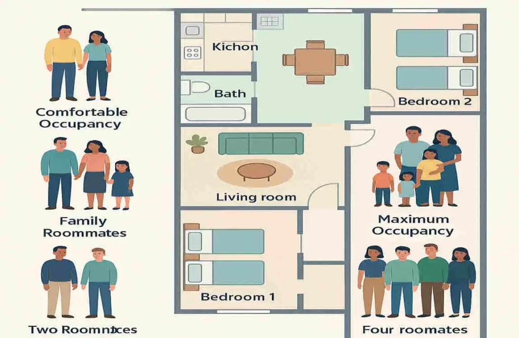 How Many People Can Live in a 2 Bedroom House? Ultimate 2025 Guide to Space, Comfort & Living Capacity