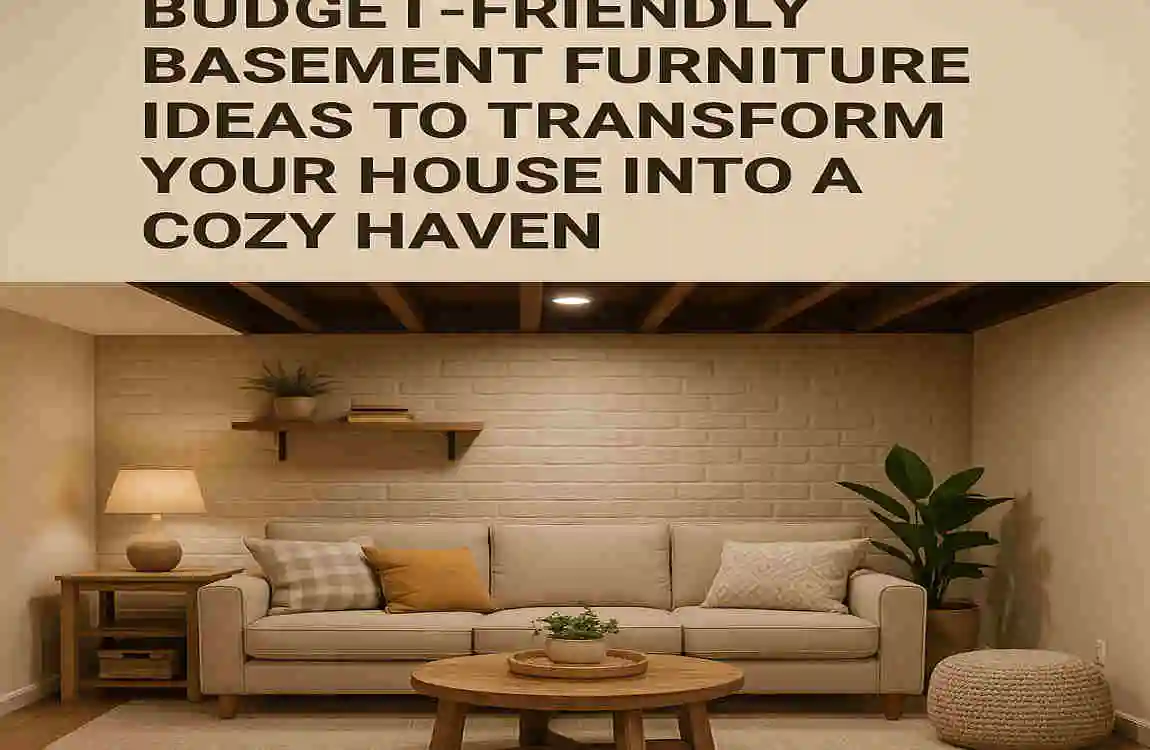 basement furniture ideas on a budget