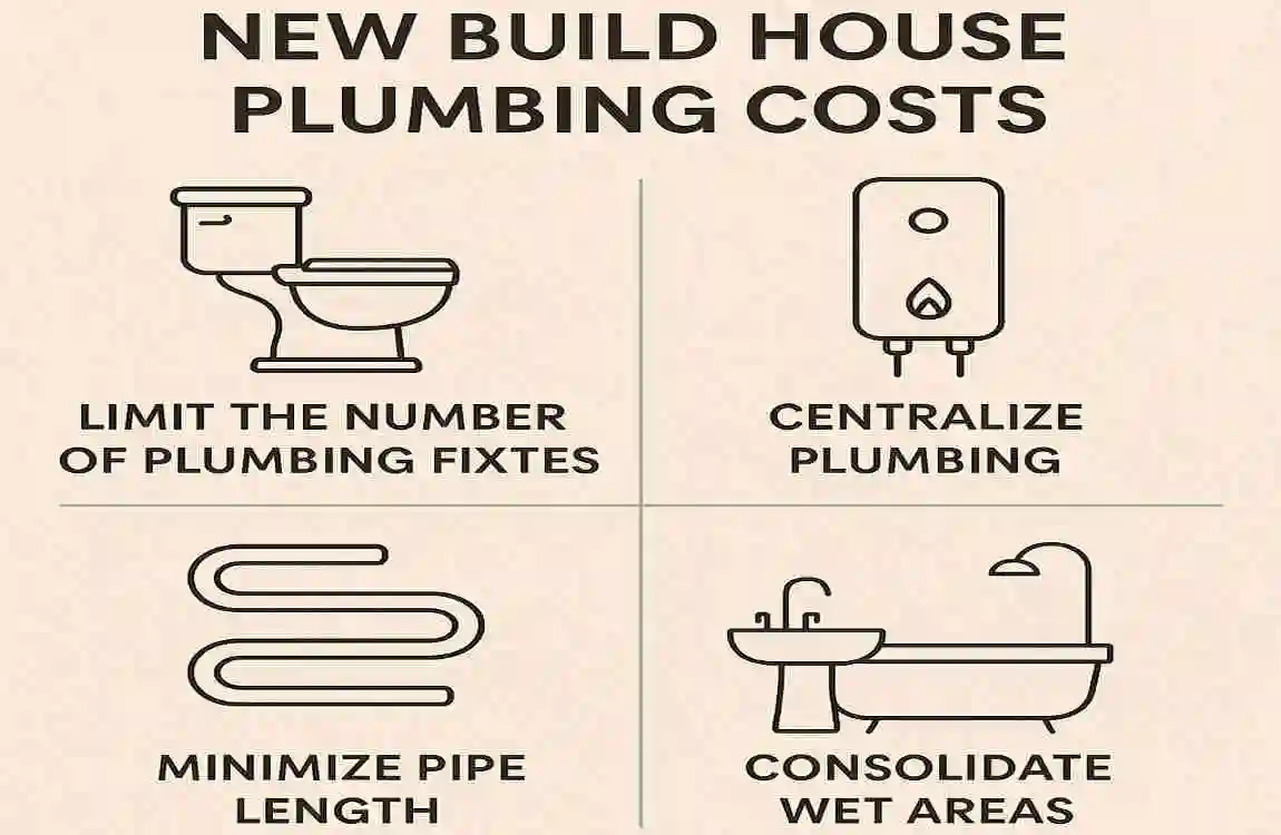 new build house plumbing cost