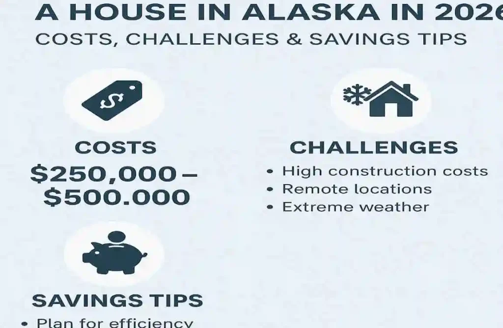 how much to build a house in alaska