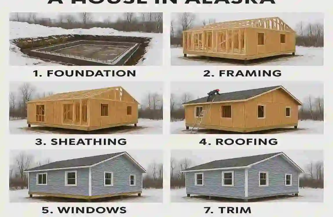 how much to build a house in alaska