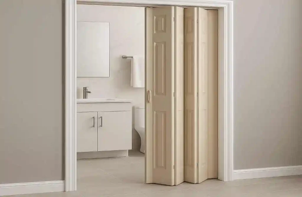 Best Folding Doors for Bathroom: Space-Saving Solutions for Modern Homes Folding door for bathroom