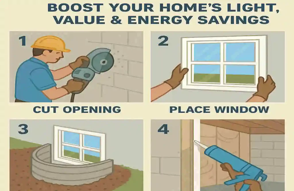 How to Install Basement Windows: Boost Your Home’s Light, Value & Energy Savings how to install basement window