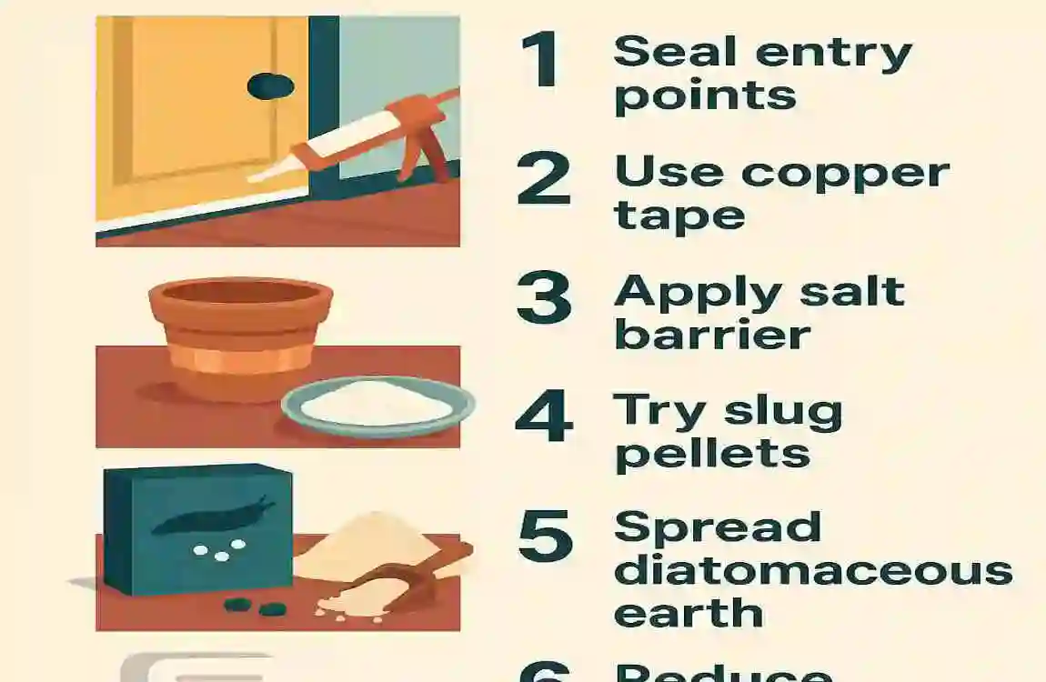 why do i keep getting slugs in my house