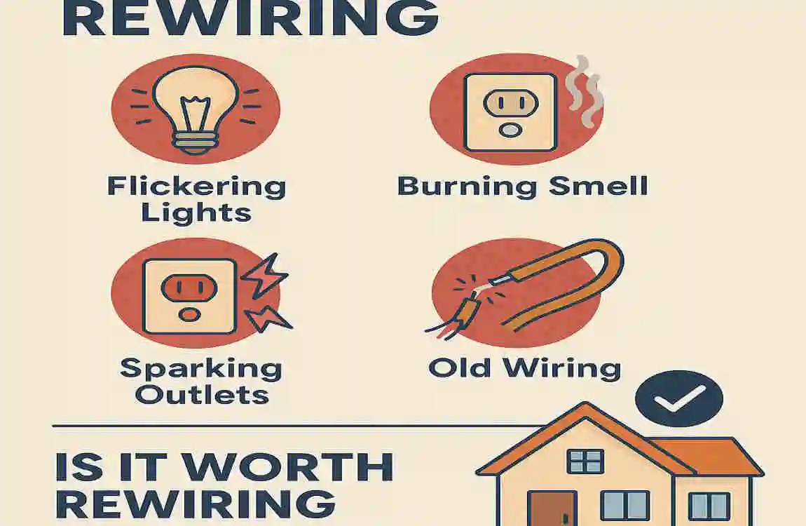 is it worth rewiring a house
