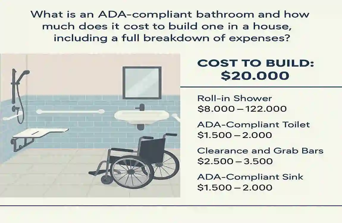 how much does it cost to build an ada bathroom