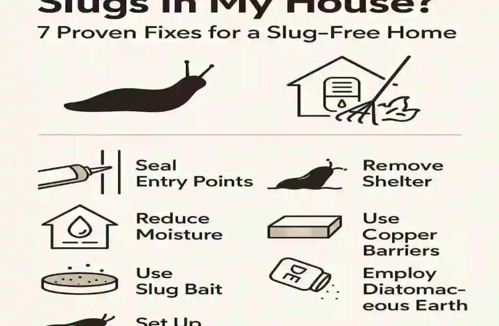 why do i keep getting slugs in my house