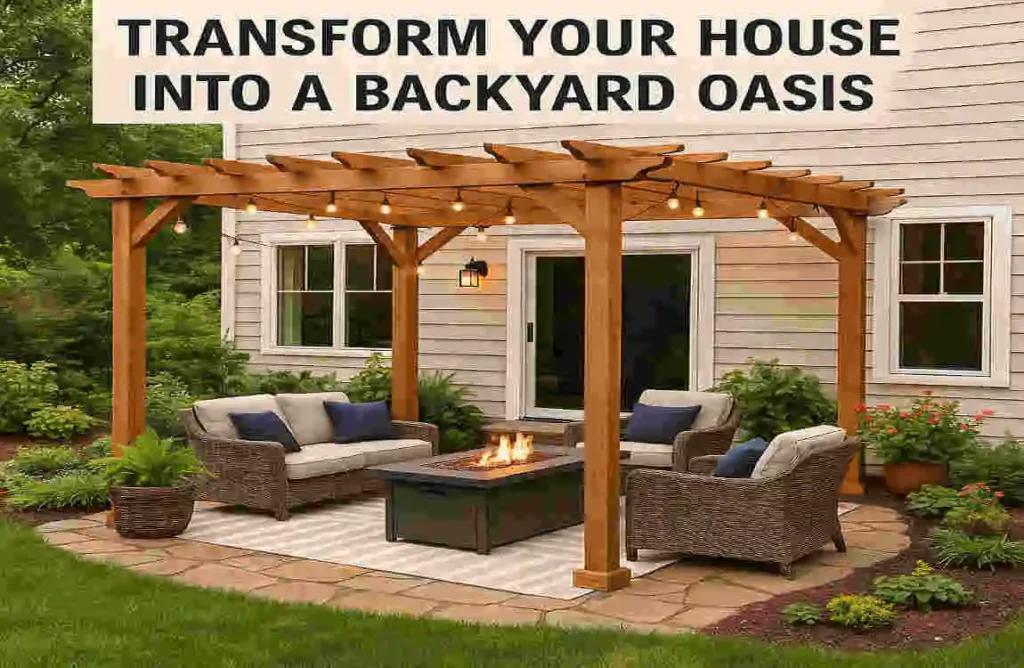how to build outdoor space